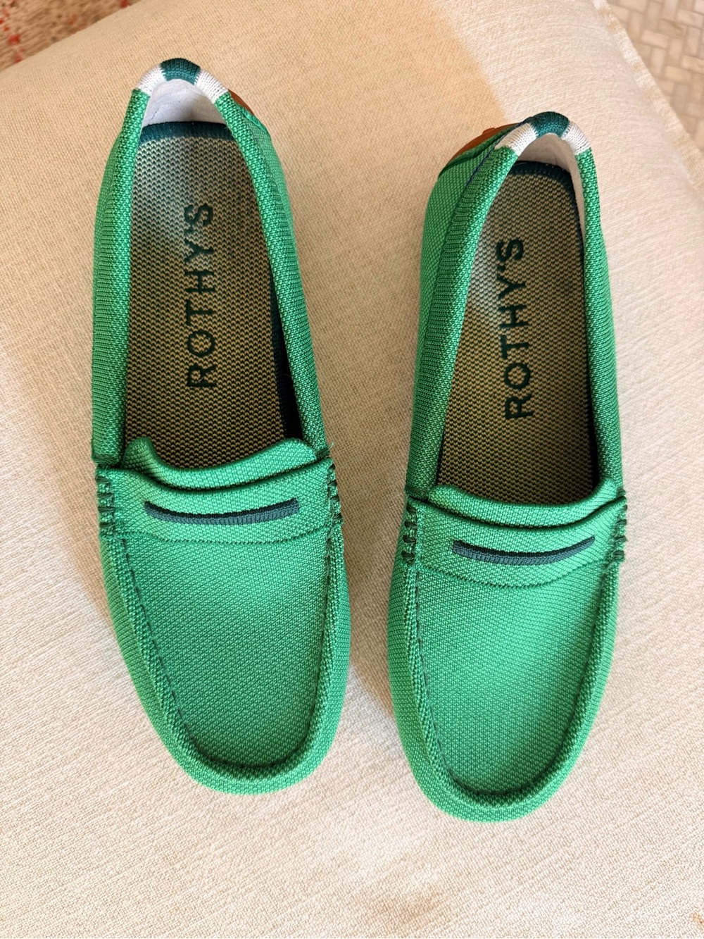 Rothy's Green Daily Driver Loafers - Picture 10 of 10